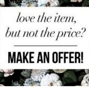 Make me an offer, I won't bite!  LOL